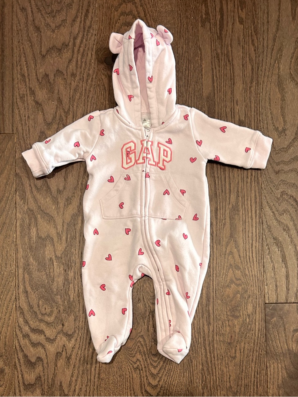 Gap Size 0-3 month Baby Girl's One Piece Sweatsuit Outfit